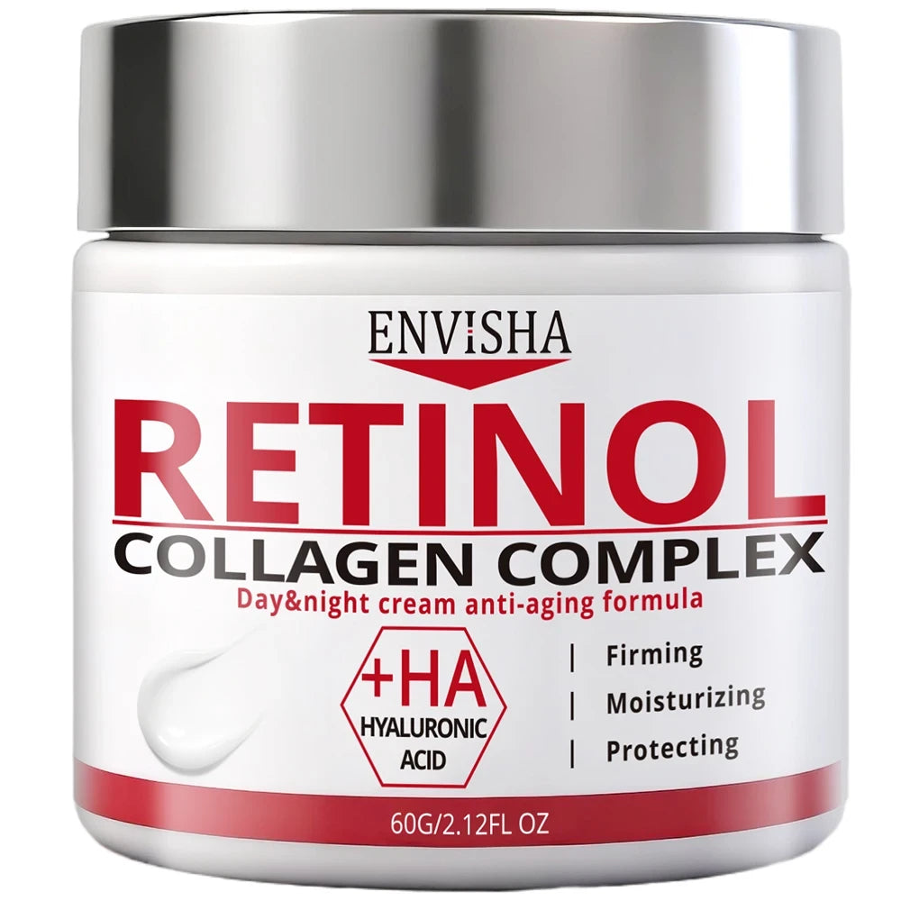 ENVISHA Anti Aging Hyaluronic Acid Collagen Moisturizing Night Face Cream