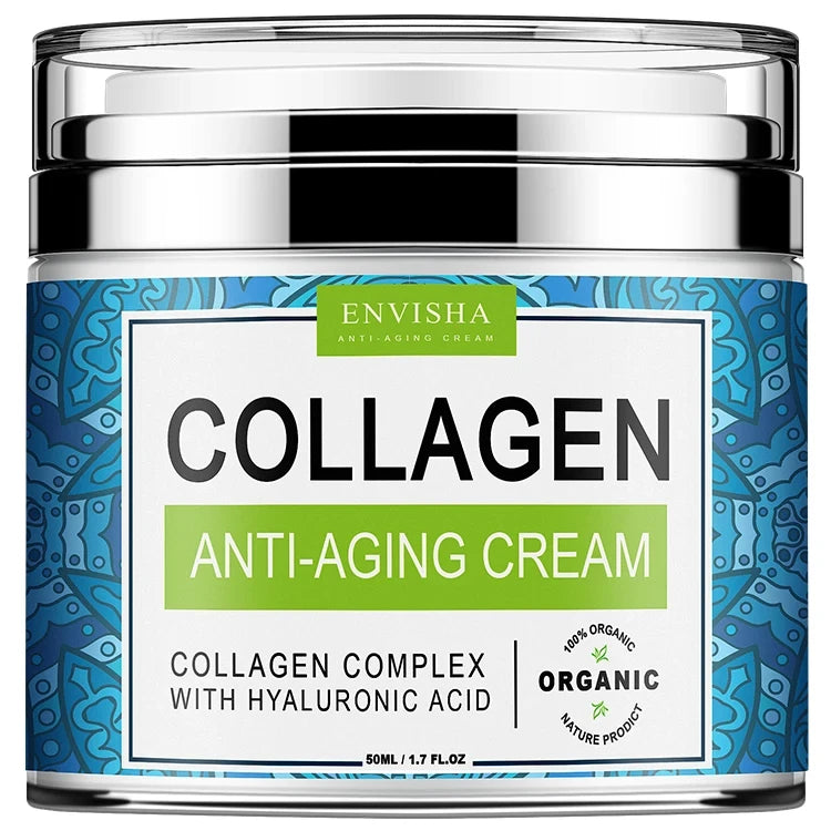 ENVISHA Anti Aging Hyaluronic Acid Collagen Moisturizing Night Face Cream