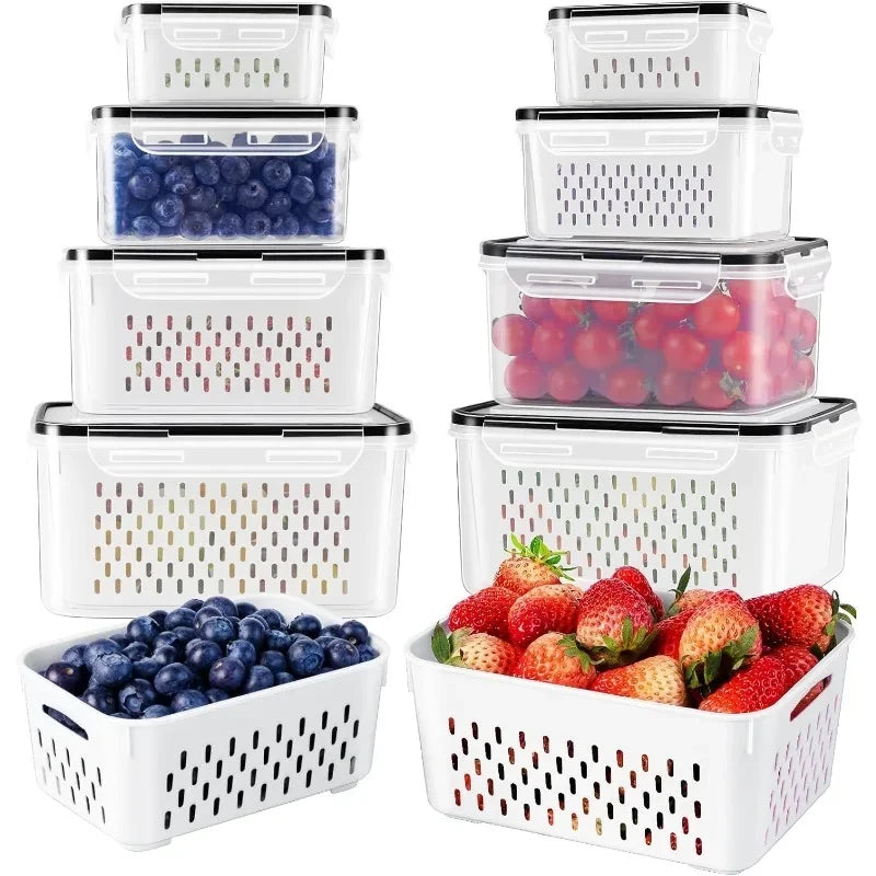 Produce Saver Storage Container Set