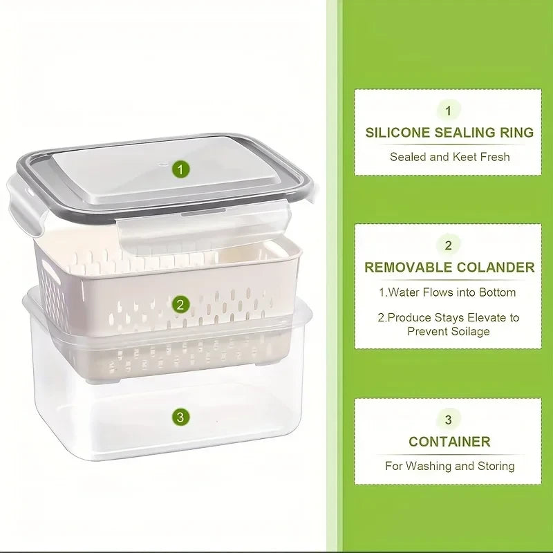 Produce Saver Storage Container Set