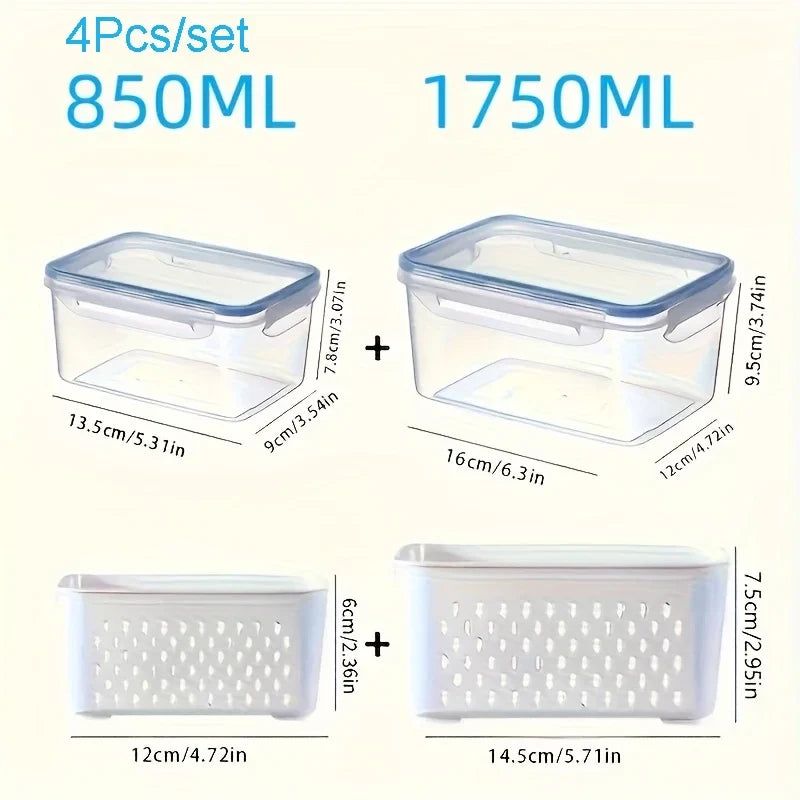 Produce Saver Storage Container Set