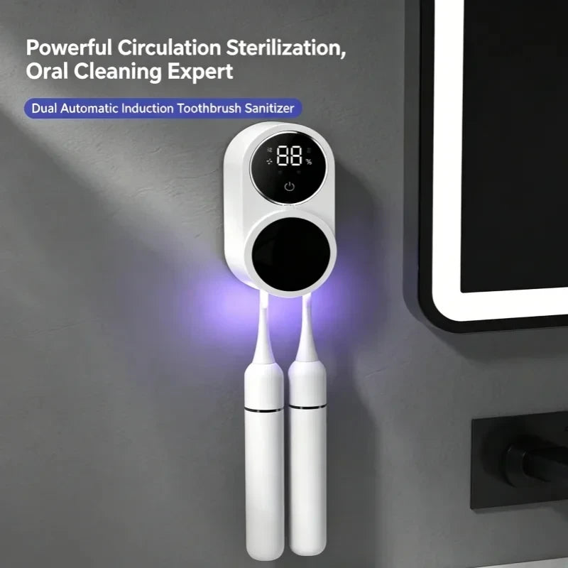 Portable Travel Toothbrush Sterilizer Case